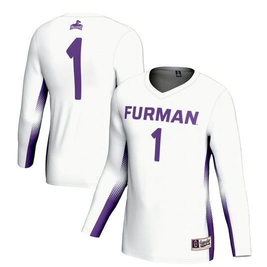 Furman Paladins Lightweight Gameday Greats White Football Jersey product image