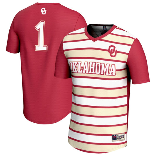 Oklahoma Sooners Lightweight Gameday Greats Crimson Soccer Jersey product image