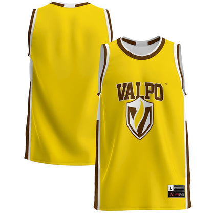 Valparaiso University Lightweight Gameday Greats Gold Basketball Jersey product image