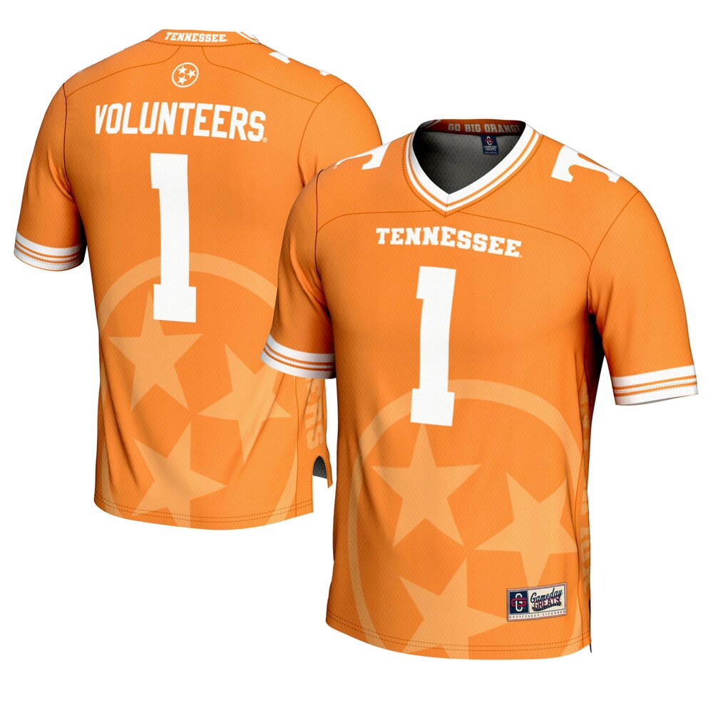 Tennessee Volunteers Gameday Greats Orange Football Jersey product image