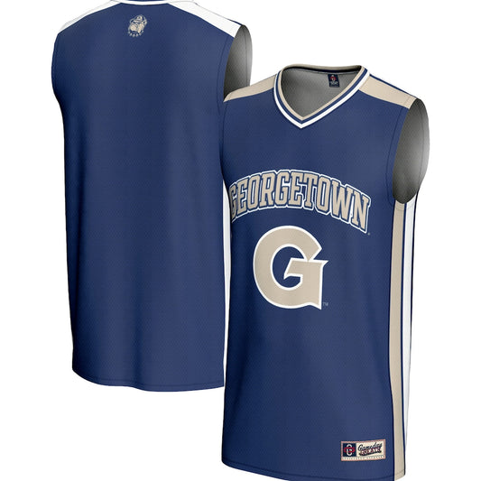 Georgetown Hoyas Gameday Greats Navy Basketball Jersey product image