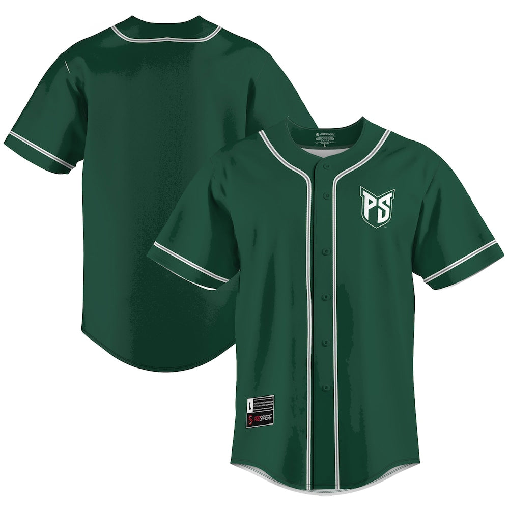 Portland State Vikings Lightweight Gameday Greats Green Baseball Jersey product image