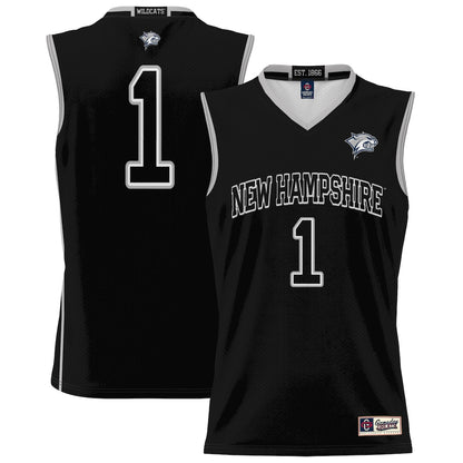 New Hampshire Wildcats Lightweight Gameday Greats Black Basketball Jersey product image