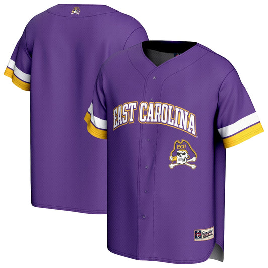 Ecu Pirates Gameday Greats Purple Baseball Jersey product image