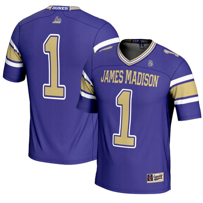 James Madison Dukes Gameday Greats Purple Football Jersey product image