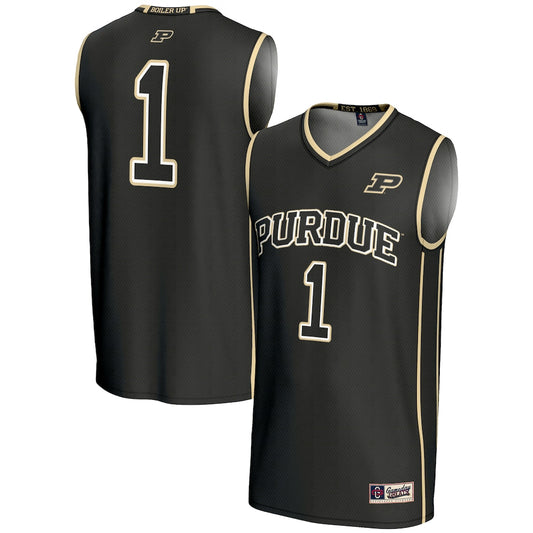 Purdue Boilermakers Lightweight Gameday Greats Black Basketball Jersey product image