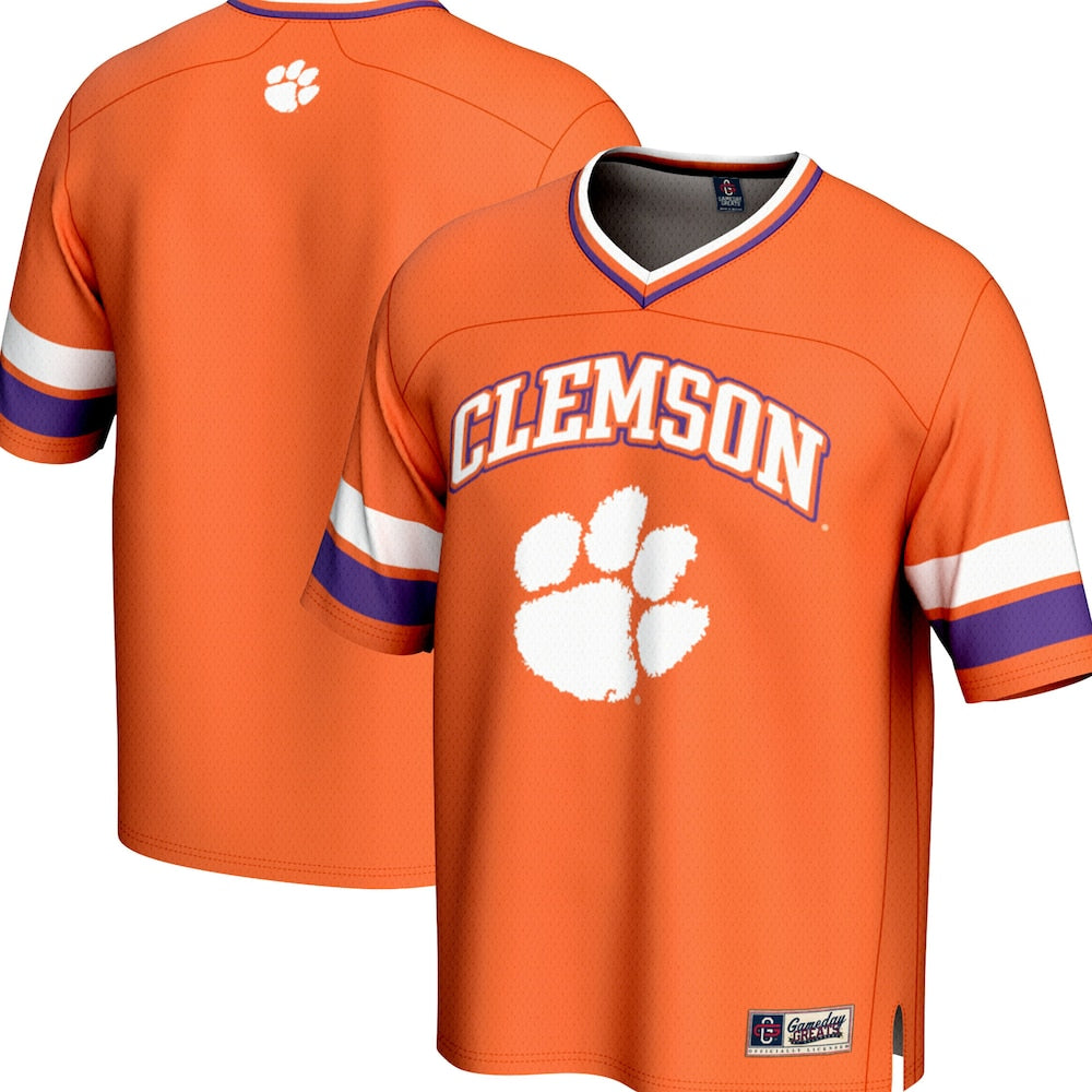 Clemson Tigers Gameday Greats Orange Football Jersey product image