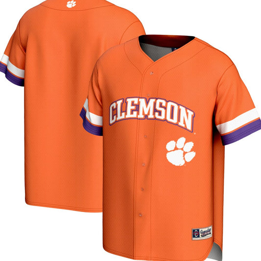 Clemson Tigers Gameday Greats Orange Baseball Jersey product image
