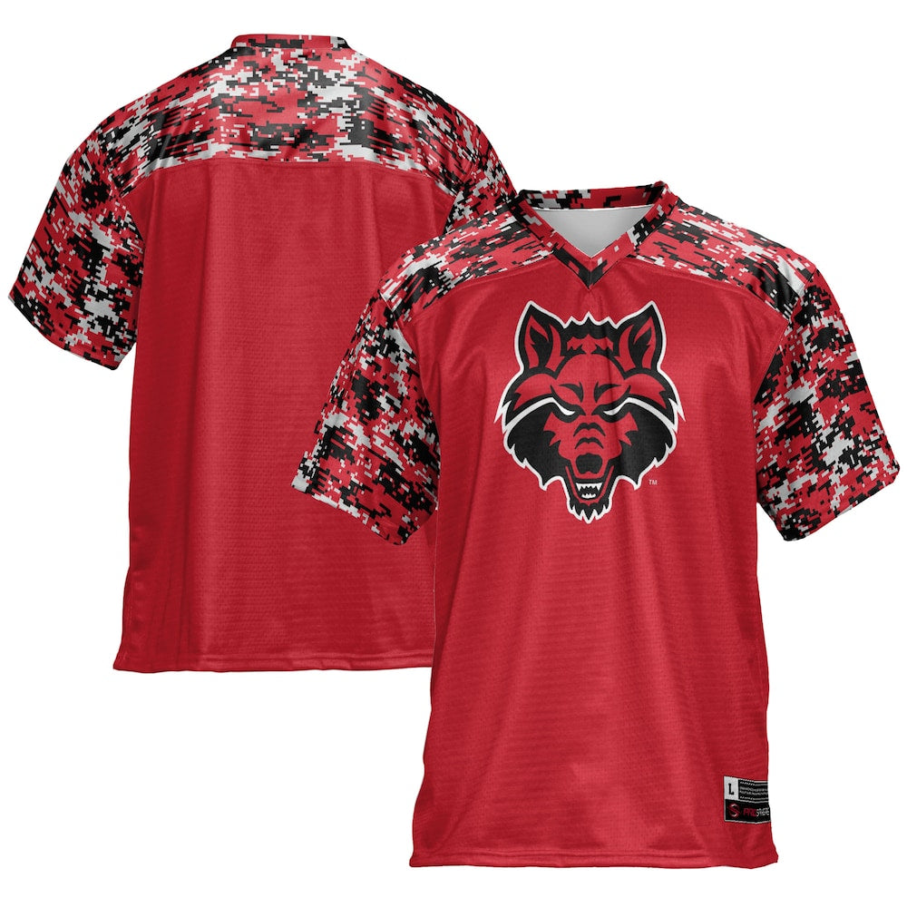 Arkansas State Red Wolves Gameday Greats Scarlet Football Jersey product image