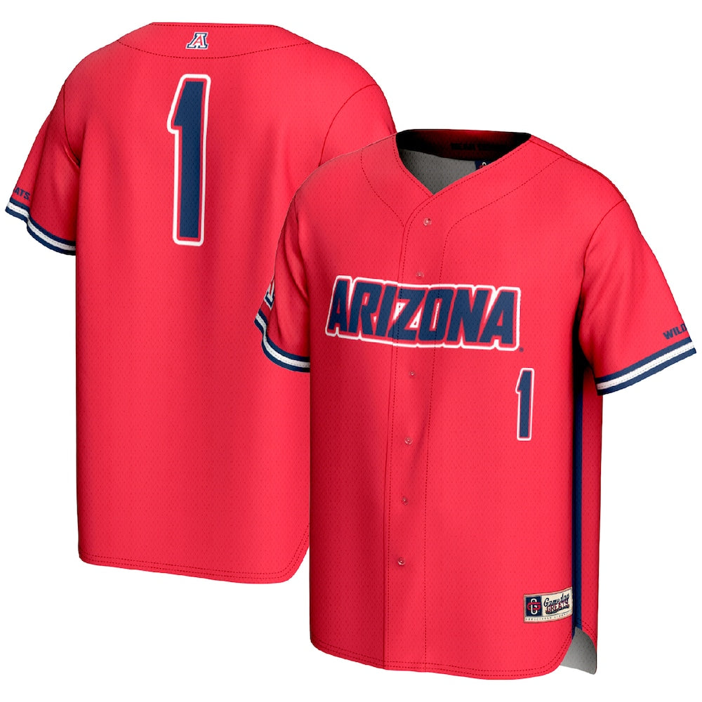 Arizona Wildcats Lightweight Gameday Greats Red Baseball Jersey product image