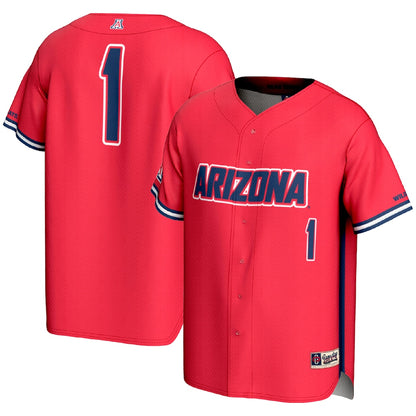 Arizona Wildcats Lightweight Gameday Greats Red Baseball Jersey product image