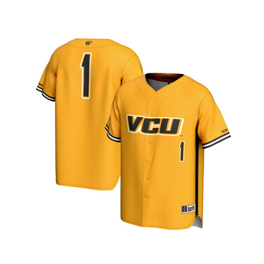 Vcu Rams Lightweight Gameday Greats Gold Baseball Jersey product image