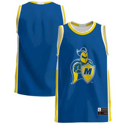Blue Madonna Crusaders Lightweight Gameday Greats Blue Basketball Jersey product image