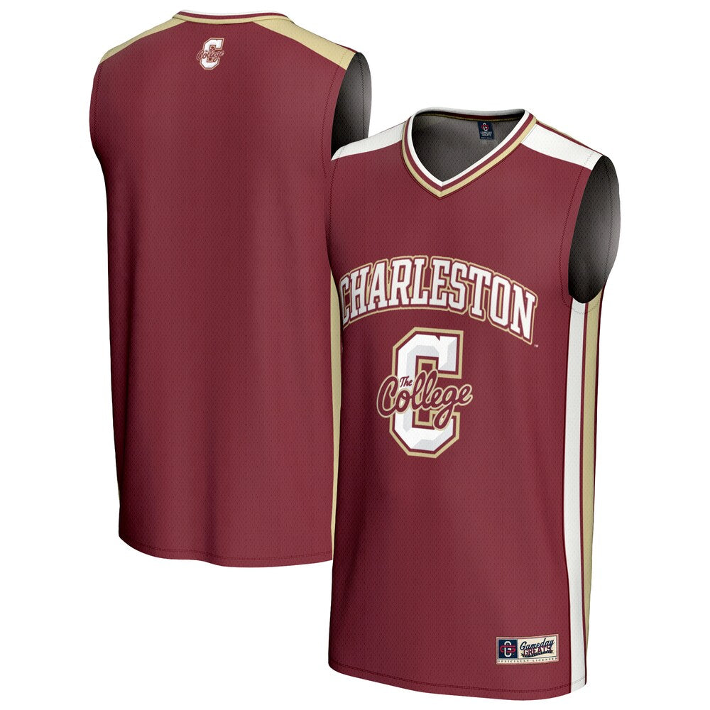 Charleston Cougars Gameday Greats Maroon Basketball Jersey product image