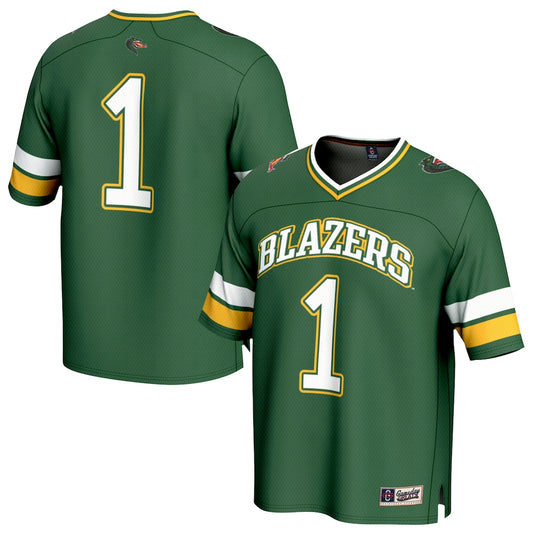 Uab Blazers Lightweight Gameday Greats Green Football Jersey product image