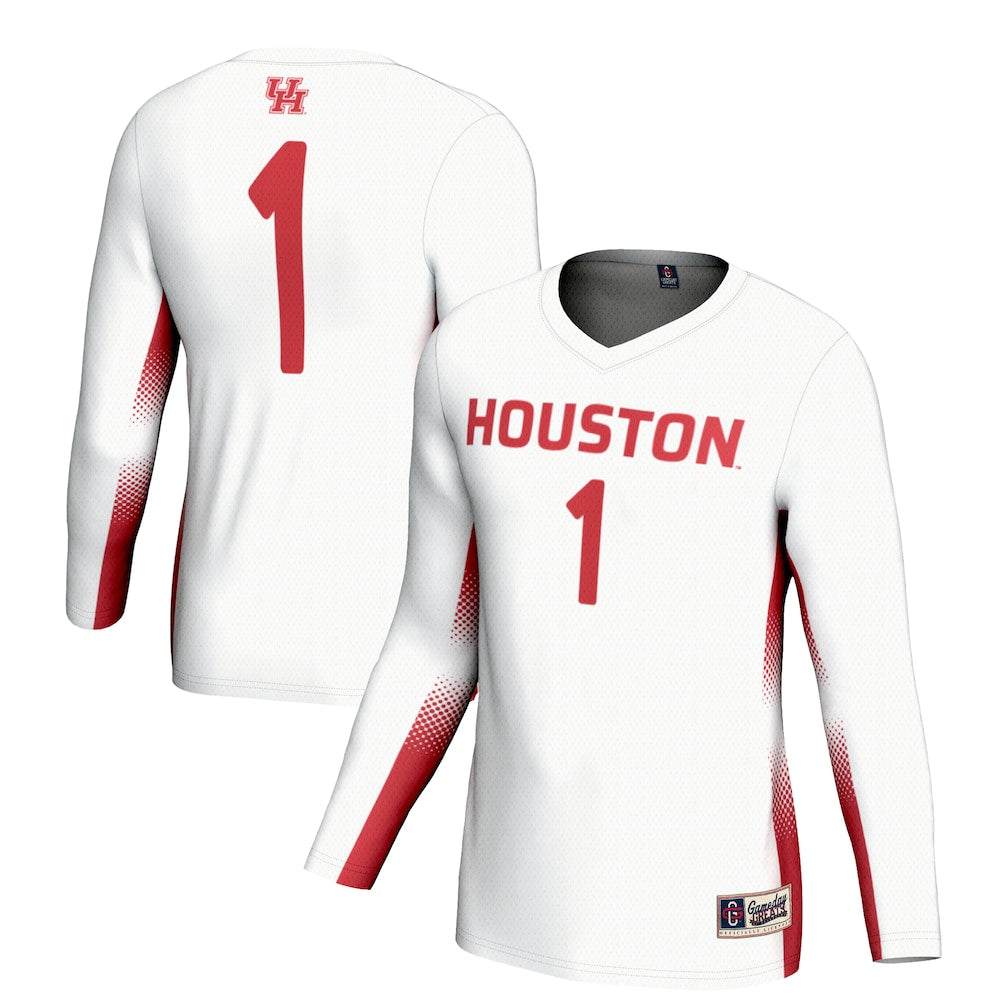 Houston Cougars Lightweight Gameday Greats White Football Jersey product image