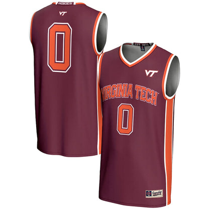 Virginia Tech Hokies Lightweight Gameday Greats Maroon Basketball Jersey product image