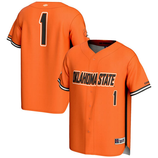 Oklahoma State Cowboys Lightweight Gameday Greats Orange Baseball Jersey product image