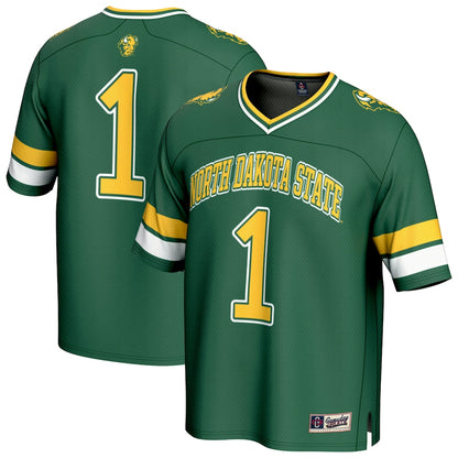 Ndsu Bison Lightweight Gameday Greats Green Football Jersey product image
