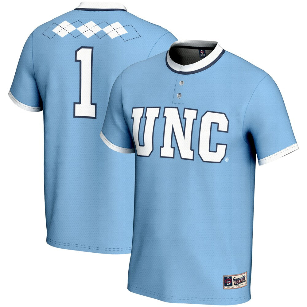 North Carolina Tar Heels Lightweight Gameday Greats Blue Football Jersey product image