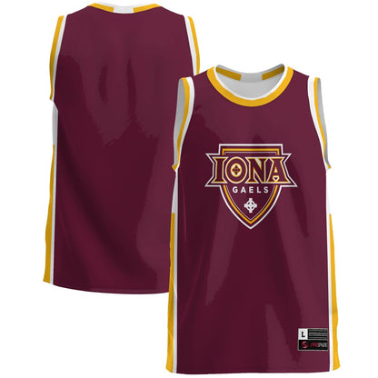 University Gaels Lightweight Gameday Greats Maroon Basketball Jersey product image