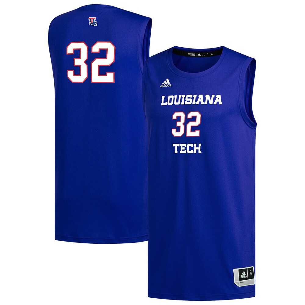 Louisiana Tech Bulldogs #1 Replica Royal Basketball Jersey product image