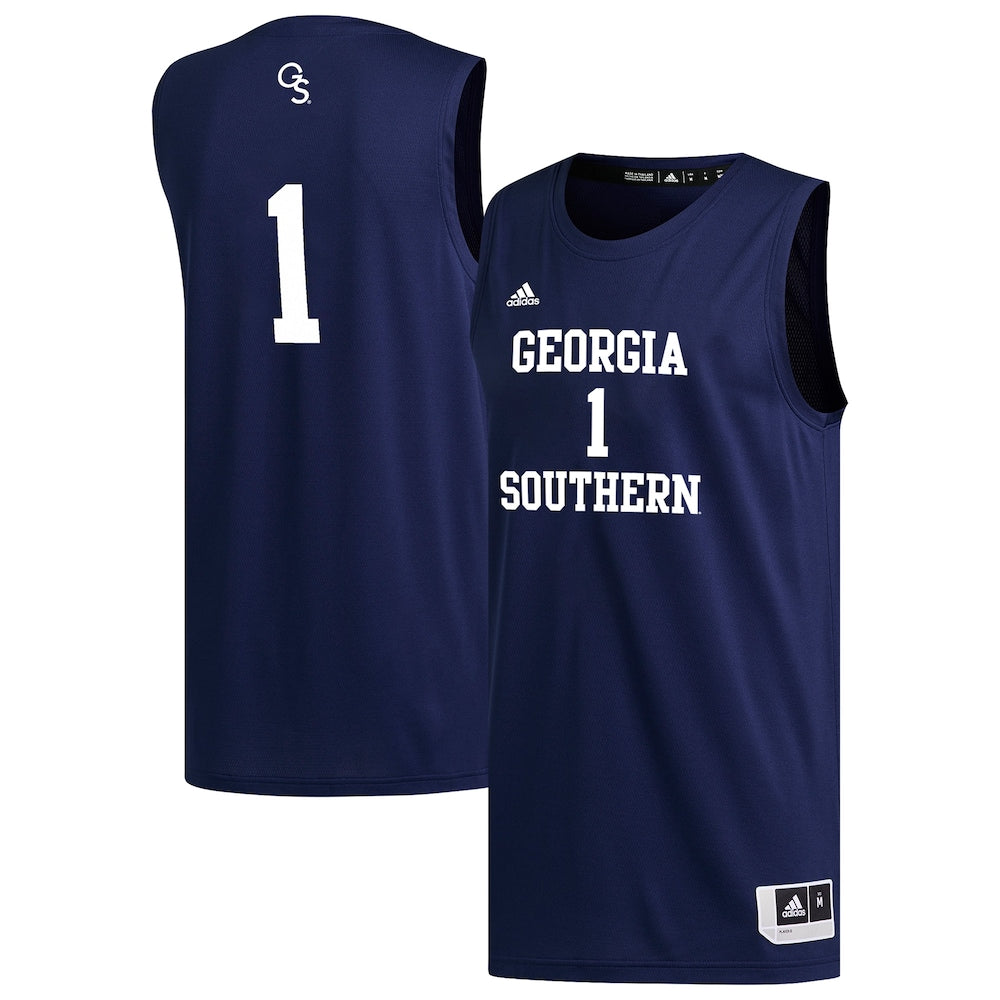 Georgia Southern Eagles #1 Replica Navy Basketball Jersey product image