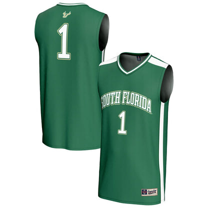 South Florida Bulls Lightweight Gameday Greats Green Basketball Jersey product image