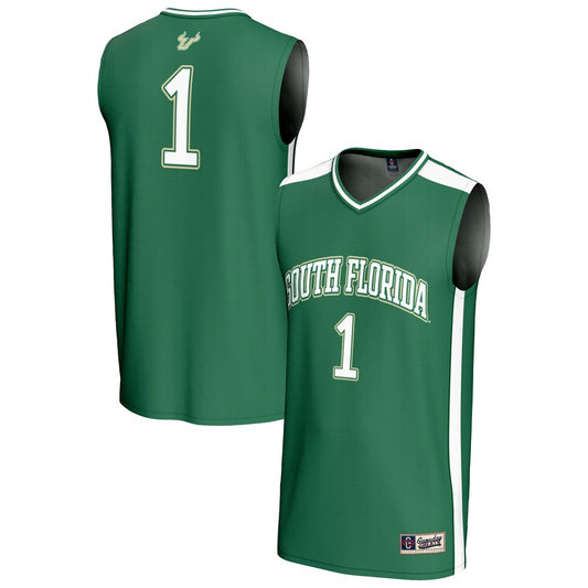 South Florida Bulls Lightweight Gameday Greats Green Basketball Jersey product image