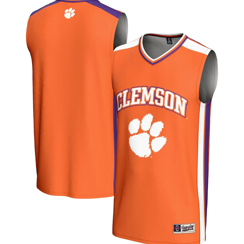Clemson Tigers Gameday Greats Orange Basketball Jersey product image