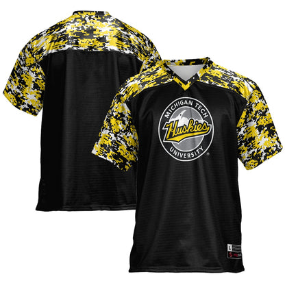 Michigan Tech Huskies Gameday Greats Black Football Jersey product image