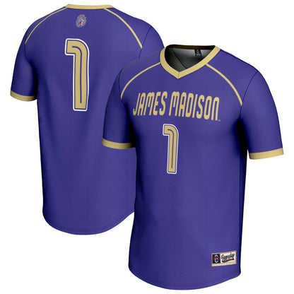 James Madison Dukes Lightweight Gameday Greats Purple Football Jersey product image