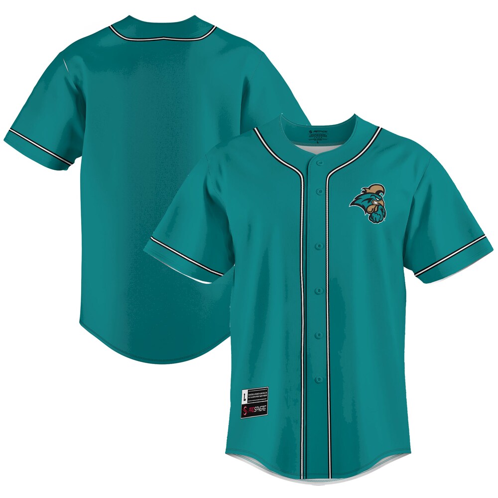 Coastal Carolina Chanticleers Lightweight Gameday Greats Teal Baseball Jersey product image
