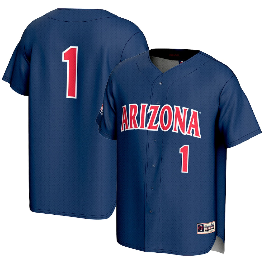 Arizona Wildcats Lightweight Gameday Greats Navy Baseball Jersey product image