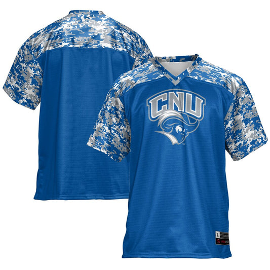 Christopher Newport Captains Gameday Greats Royal Football Jersey product image