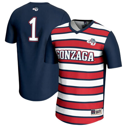 Gonzaga Bulldogs Lightweight Gameday Greats Navy Soccer Jersey product image