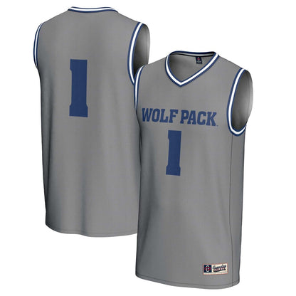 Nevada Wolf Pack Lightweight Gameday Greats Gray Basketball Jersey product image