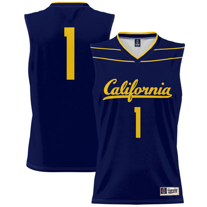Cal Bears Lightweight Gameday Greats Navy Basketball Jersey product image