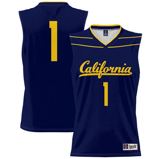 Cal Bears Lightweight Gameday Greats Navy Basketball Jersey product image