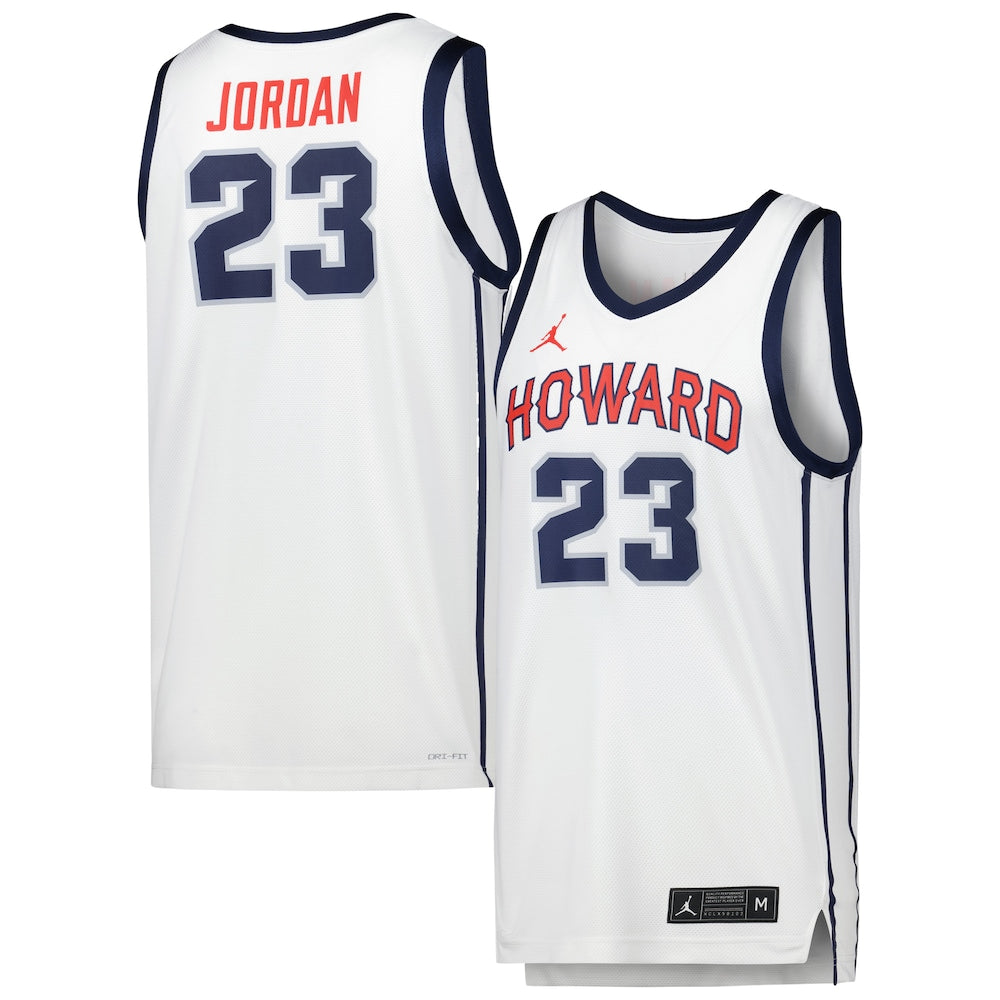 Howard Bison Replica White Basketball Jersey product image
