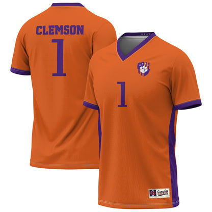 Clemson Tigers Lightweight Gameday Greats Orange Soccer Jersey product image