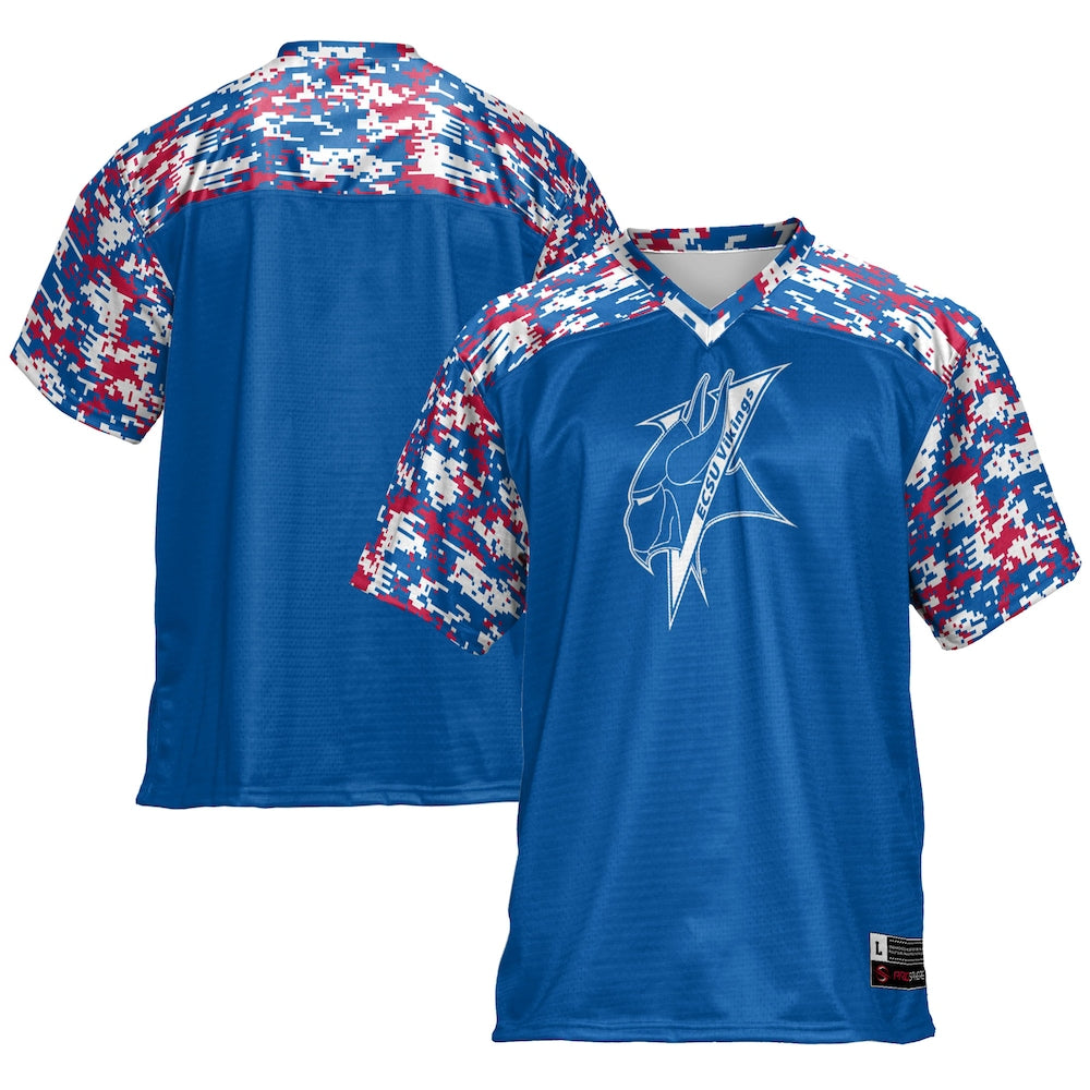 Elizabeth City State University Vikings Gameday Greats Royal Football Jersey product image