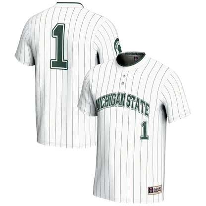 Michigan State Spartans Lightweight Gameday Greats White Football Jersey product image