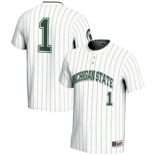 Michigan State Spartans Lightweight Gameday Greats White Football Jersey product image