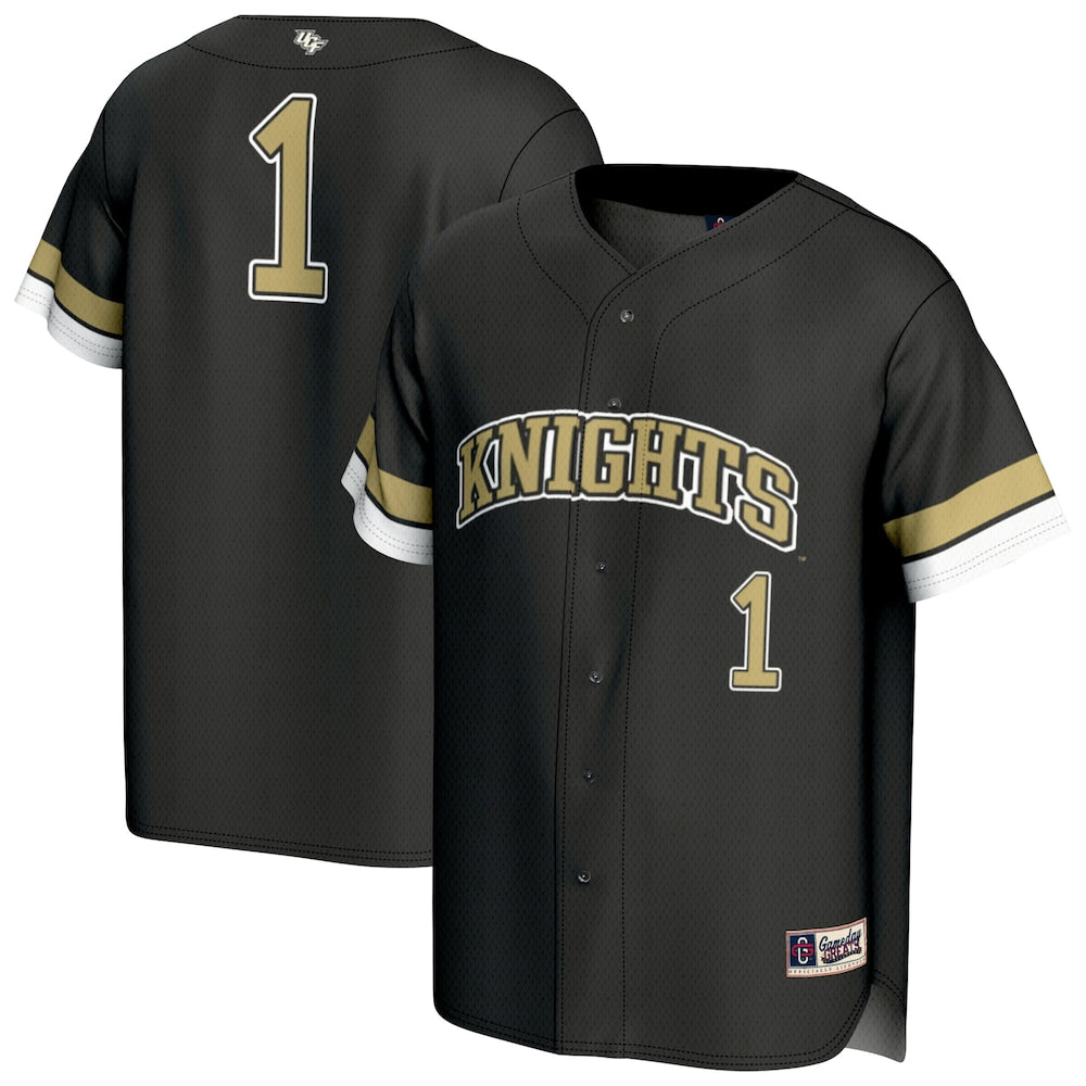 UCF Knights Gameday Greats Black Baseball Jersey product image