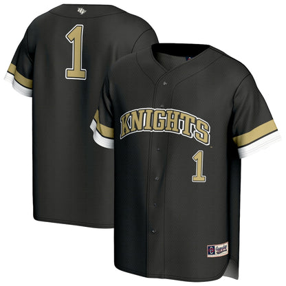 UCF Knights Gameday Greats Black Baseball Jersey product image