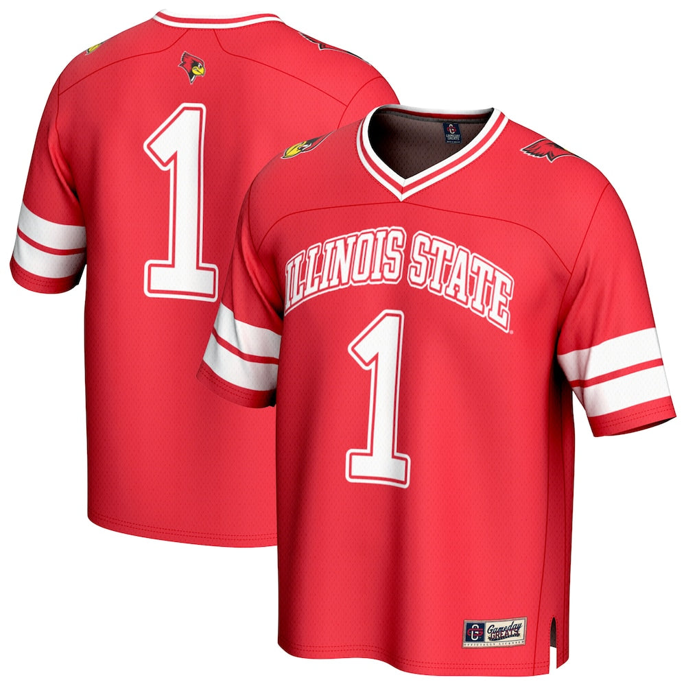 Illinois State Redbirds Lightweight Gameday Greats Red Football Jersey product image