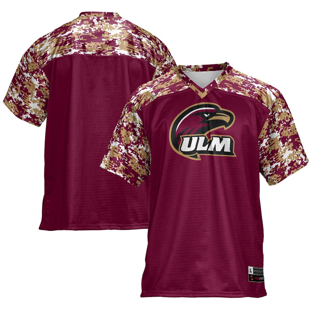 Ulm Warhawks Gameday Greats Maroon Football Jersey product image