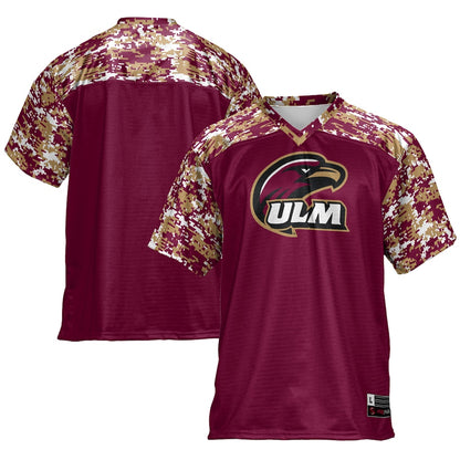 Ulm Warhawks Gameday Greats Maroon Football Jersey product image
