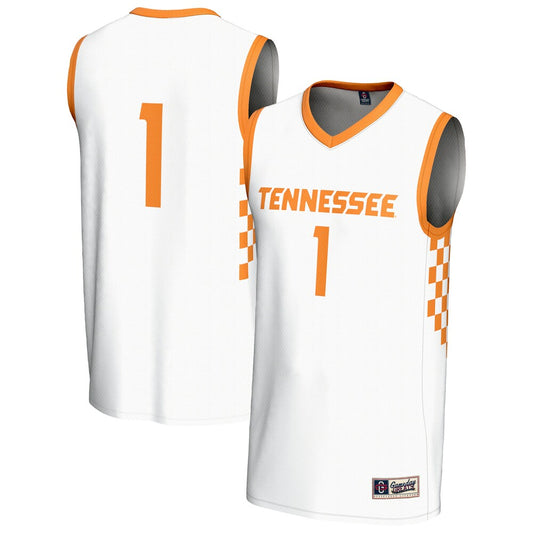 Tennessee Volunteers Lightweight Gameday Greats White Basketball Jersey product image